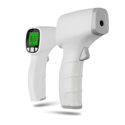 Afbeelding van Pulox JPD FR202 Contactloze infraroodthermometer voor baby&#039;s en volwassenen, lcd display, koortsalarm geheugenherinnering