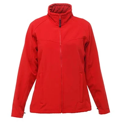 Afbeelding van Regatta Uproar Softshelljas voor dames, per stuk verpakt, Klassiek rood/roodsteengrijs