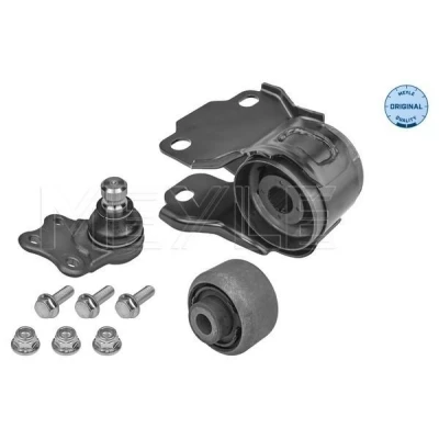 Afbeelding van MEYLE 516 610 0001 Reparatieset, wieldraagarm voor driehoeksdraagarm Vooras links Met draag/ stuur gewricht, rubberlager