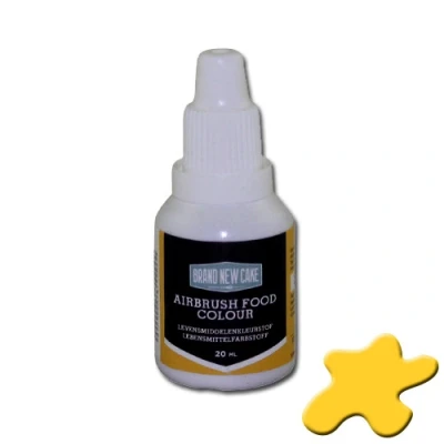 Afbeelding van BrandNewCake Airbrush Kleurstof Geel 20ml