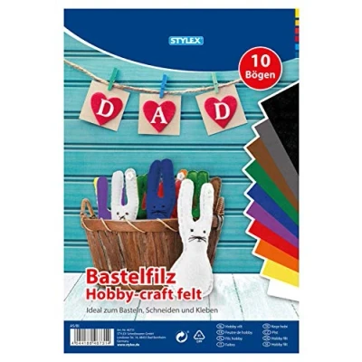 Afbeelding van Stylex Knutsel Filt 20X30 Cm 10 Stuks