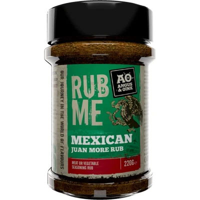 Afbeelding van Angus &amp; Oink Mexican Rub 220 gram Barbecue Kruiden Specerijen