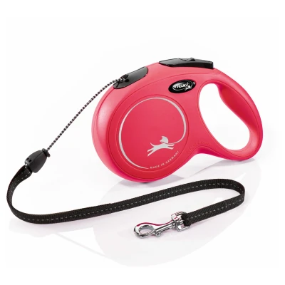 Afbeelding van Flexi Rollijn Classic Cord Rood M 8 MTR (351185)