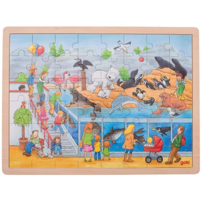 Afbeelding van Goki Puzzel voor kinderen, Maat: One Size, Multi coloured