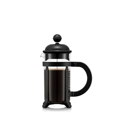 Afbeelding van Bodum Java French Press Cafetière Kunststof 3 kops Basic Red 350ml