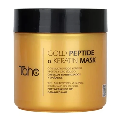 Afbeelding van Tahe Gold Peptide &amp; Keratin Mask 400ml
