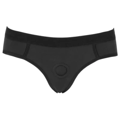 Afbeelding van Bad Kitty Strapon Slip van Netstof Maat Small
