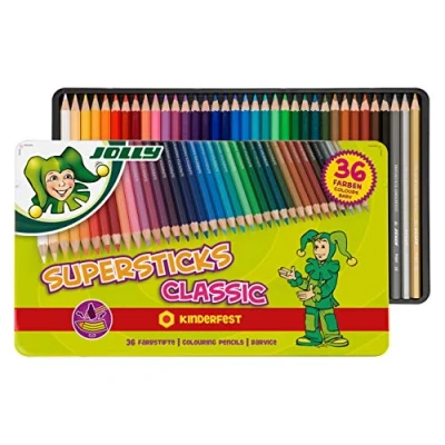 Afbeelding van Jolly Supersticks Classic kleurpotloden 36 stuks