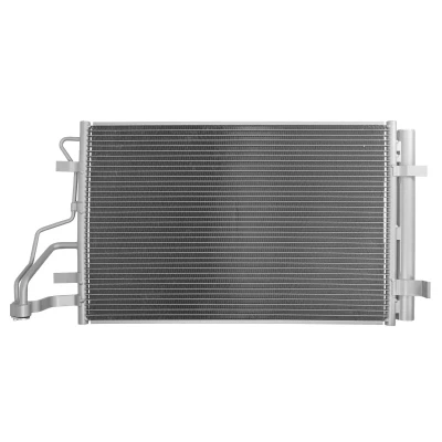 Afbeelding van BOSCH 1 986 AD2 104 Condensor Airco Met stikstofvulling droger, montagehandleiding, Zonder afdichtring 12,9mm 8,5mm 608mm R1234yf, R134a