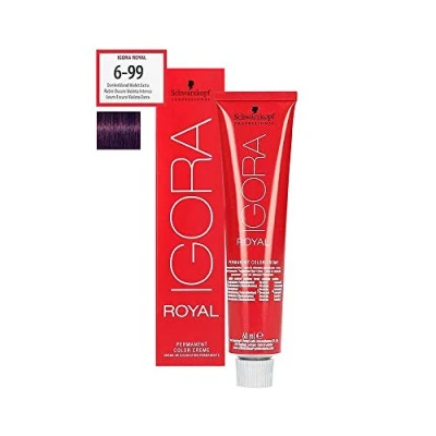 Afbeelding van Igora Royal 6.99 donkerblond, paars, extra 60 ml