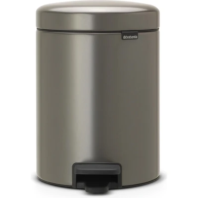 Afbeelding van Brabantia NewIcon Pedaalemmer 5 Liter Donkergrijs
