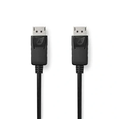Afbeelding van Nedis Ccgb37014Bk30 Displayport 1.4 Kabel Male 3,00 M Zwart