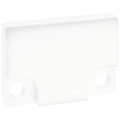 Afbeelding van Barthelme 62398614_9010 BARdolino Eindkappen set Aluminium (l x b h) 3 18.4 13 mm 2 stuk(s)