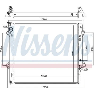 Afbeelding van Nissens Radiateur 64661