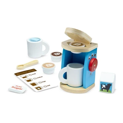 Afbeelding van Melissa &amp; Doug Houten Koffiezetapparaat