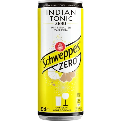 Afbeelding van Schweppes Tonic Zero 4x6x33cl