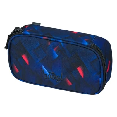 Afbeelding van Baagl Trousse à crayons pour fille papeterie garçon, Skate Indigo,