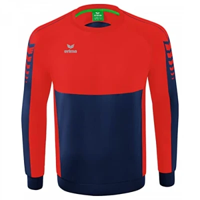 Afbeelding van Erima Six Wings sweatshirt new navy/rood