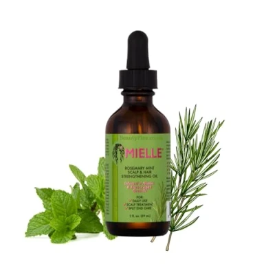 Afbeelding van Mielle Organics Rosemary Mint Scalp &amp; Hair Strengthening Oil 59ml
