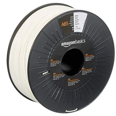 Afbeelding van Amazon Basics ABS 3D printer filament 1,75mm wit 1kg spoel