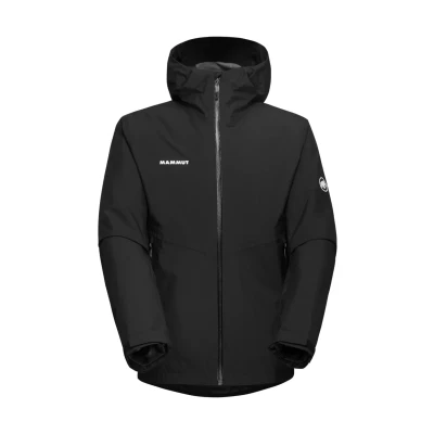 Afbeelding van Mammut Light 3IN1 Hooded Hardshelljas, Heren, Maat: XXL, black
