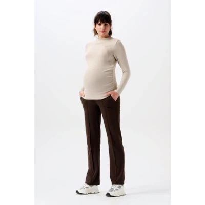 Image de Zwangerschapsbroek Casual broek Eili Coffee Bean XS