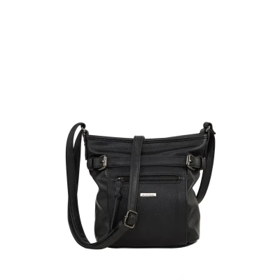 Afbeelding van TOM Tailor JUNA Crossbag Schoudertas, Dames, Maat: One Size, Black