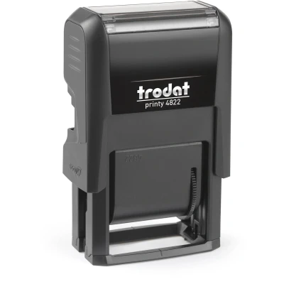 Afbeelding van Trodat tekststempel Printy Line 4822 woorden: à parapher svp, signer payé, archiver,...