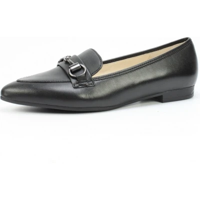 Afbeelding van Gabor Elegante Ballerina&#039;s, Dames, Maat: 37, Schwarz Leer