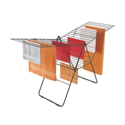 Afbeelding van Metaltex Amsterdam Droogrek 32 M Drooglijn 208X64X104 Cm Zwart