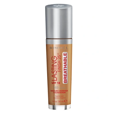 Afbeelding van Rimmel Lasting Finish Breathable Foundation 504 Deep Mocha