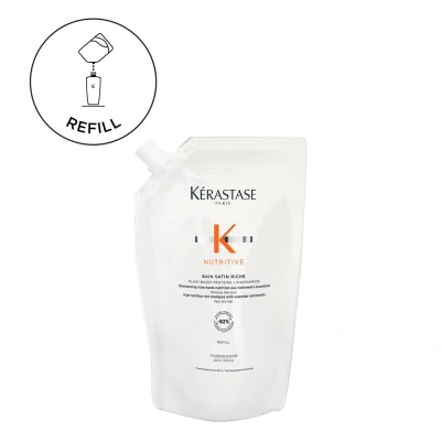 Afbeelding van Kérastase Nutritive Bain Satin Riche Refill Shampoo 500ml Voor Droog Haar