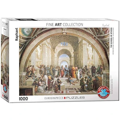 Afbeelding van Eurographics RAPHAËL: DIE Schule VON Athen Puzzel voor kinderen, Maat: One Size, Multi coloured