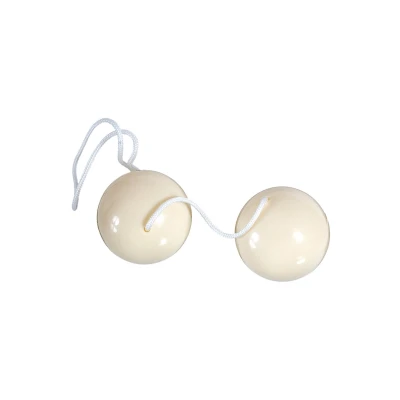 Afbeelding van Seven Creations Duoballs Vaginale Balletjes beigeig Ø 35 mm
