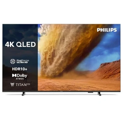 Image de Philips 43PUS7800 Classe de diagonale 43&quot; TV LCD rétro éclairée par LED QLED Smart TITAN OS 4K UHD (2160p) 3840 x 2160 HDR Quantum Dot noir mat