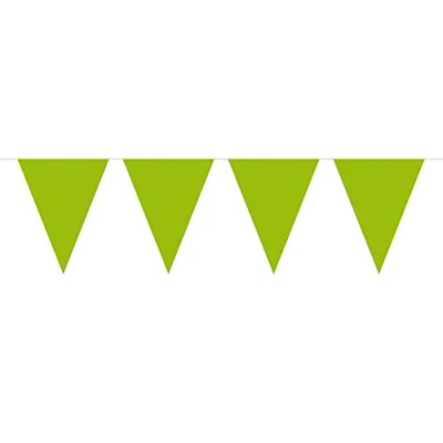 Afbeelding van Folat Vlaggenlijn Xl 10 M Papier Lime