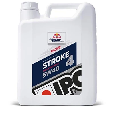 Afbeelding van IPONE Motorolie 4 takt Stroke 5W40 100% synthetisch met esters prestatieoptimalisatie jerrycan l