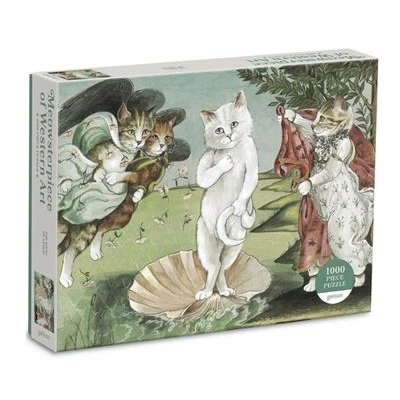 Image de Birth of venus meowsterpiece 1000 piece puzzle