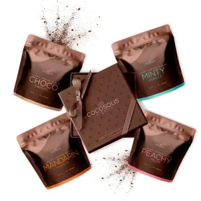 Afbeelding van Cocosolis Luxury Coffee Scrub Box