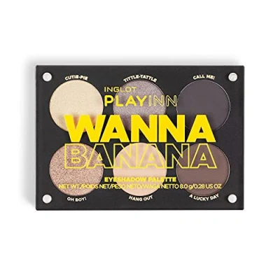 Afbeelding van INGLOT Wanna Banana Oogschaduw Palette