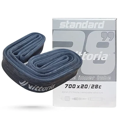 Image de Chambre a air velo 700 x 23 28 vittoria lite valve presta 48mm