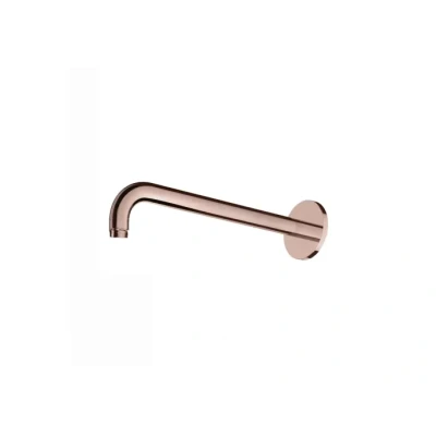 Afbeelding van HotBath Cobber wandarm 38.5 cm Geborsteld koper PVD