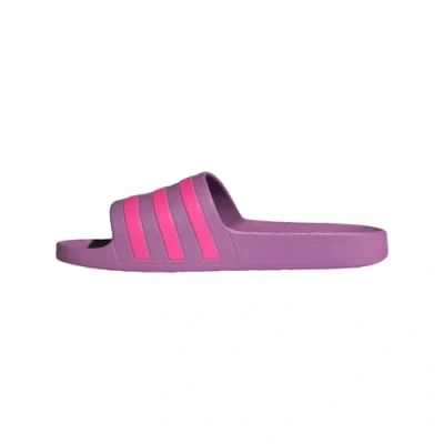 Afbeelding van adidas Adilette Aqua Slides teenslippers voor dames, Preloved Purple Lucid Pink