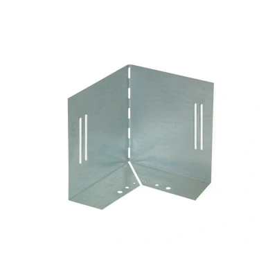 Afbeelding van Hoekstuk tbv Metalen randkist 210X300mm Vloerhoogte &gt; 220mm Sendzimir verzinkt per stuk