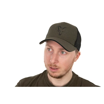 Image de Fox Collection Trucker Verte &amp; Noire Casquette pêche