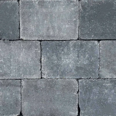 Afbeelding van Pebblestones Plus antraciet 20x30x6cm