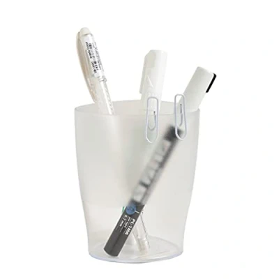 Afbeelding van Exacompta 67623D 10x ECOPEN Pot à crayon Office cristal
