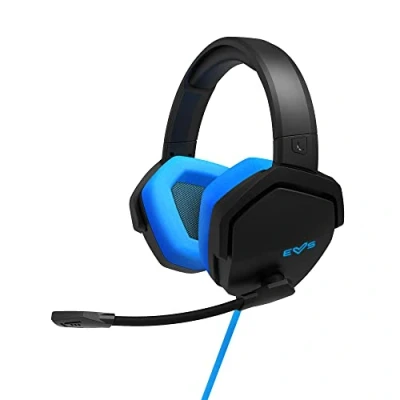 Image de Casque PC Energy Sistem ESG 4 453191 Filaire Circum Auriculaire Contrôle du Volume Bleu