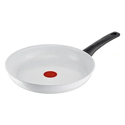 Afbeelding van Tefal Kookgerei Ceramic Control Koekenpan 28 Cm Wit