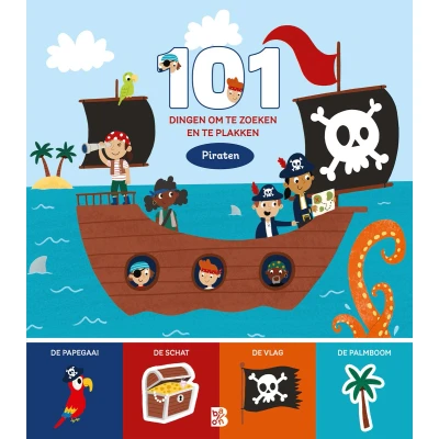 Afbeelding van 101 dingen om ... 1 te zoeken en plakken: Piraten